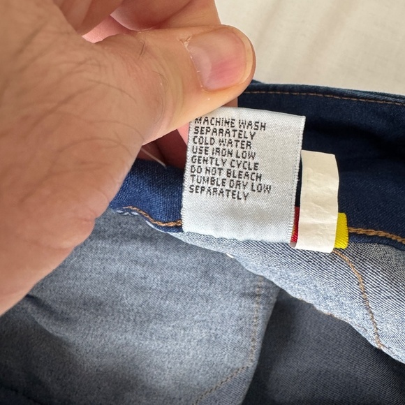 TUSH PUSH Jeans Women's Blue Jeans Size 17 High Waisted Retro Stretch - Picture 10 of 16